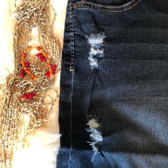 JAG petite Kyla Girlfriend Jeans Indigo - Picture 5 of 10